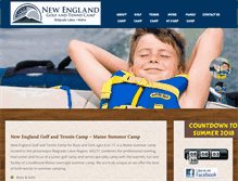 Tablet Screenshot of golfcamp.com